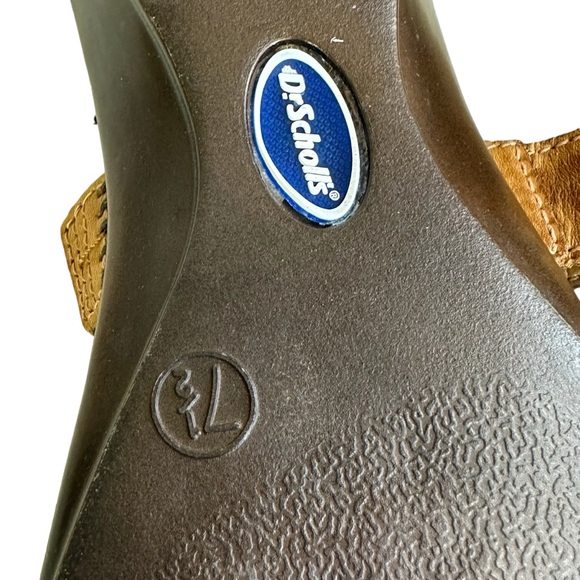 Dr. Scholl's Brown Embroidered Sandals - Picture 10 of 10
